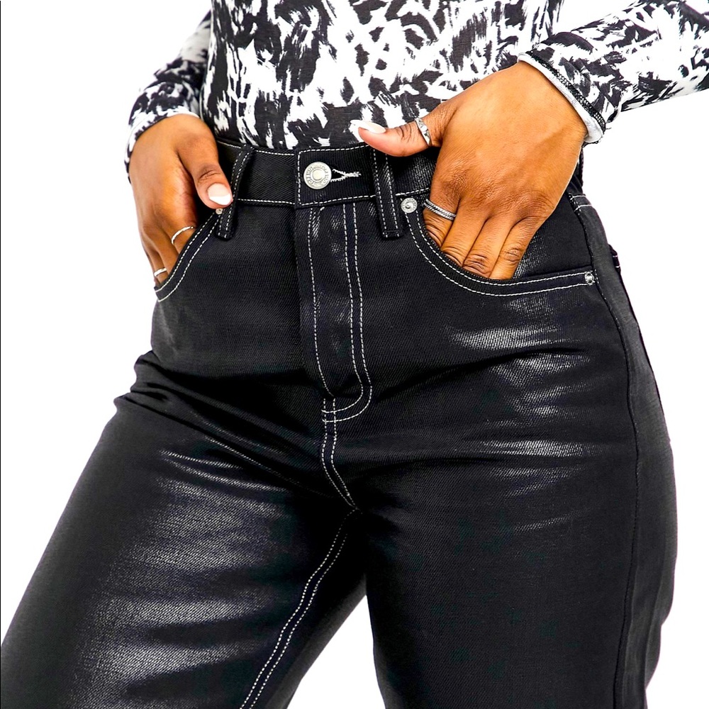 Top Shop 90’s Straight High Waist Jeans